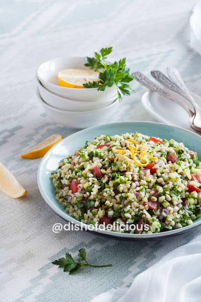 Healthy Tabouli Salad Recipe (Tabbouleh)