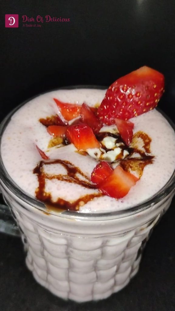 Strawberry Milkshake Recipe